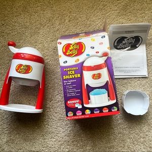 Jelly Belly Ice Shaver Snow Cone Manual Portable